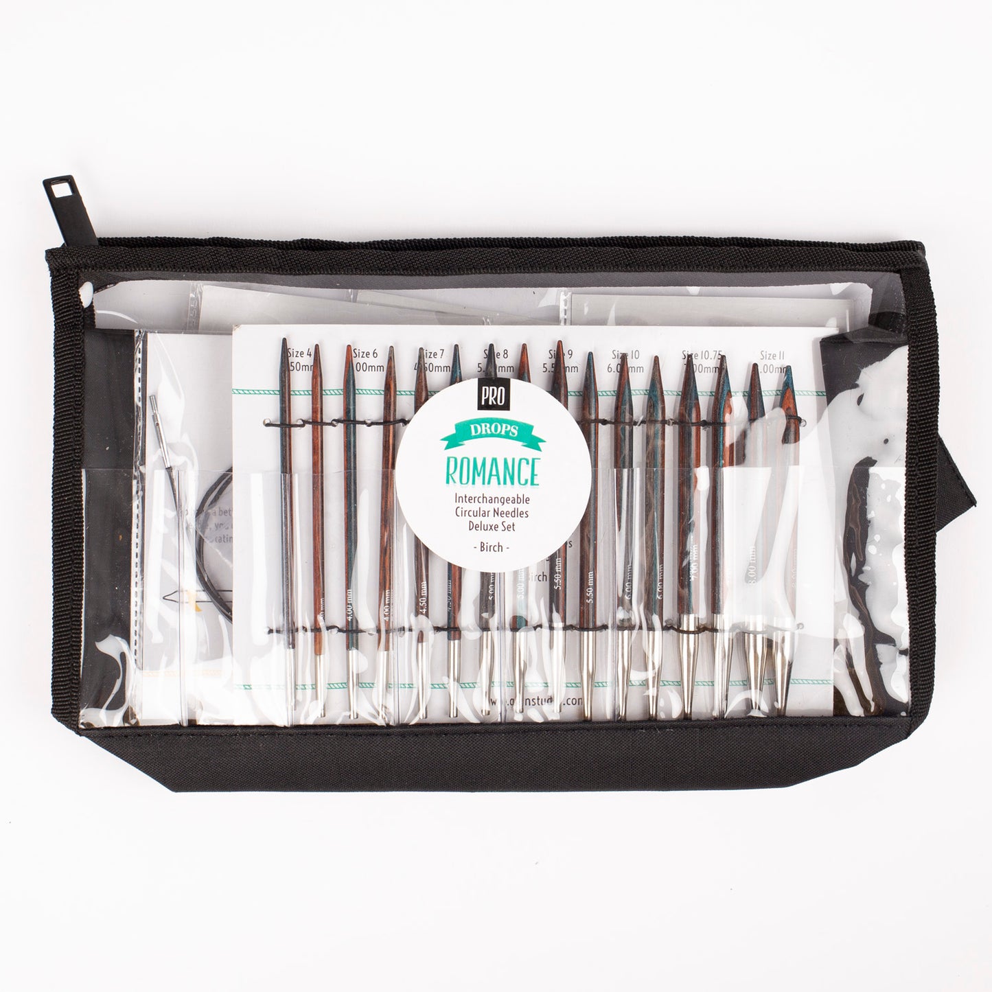 Interchangeable Circular Needles Deluxe Set, Drops