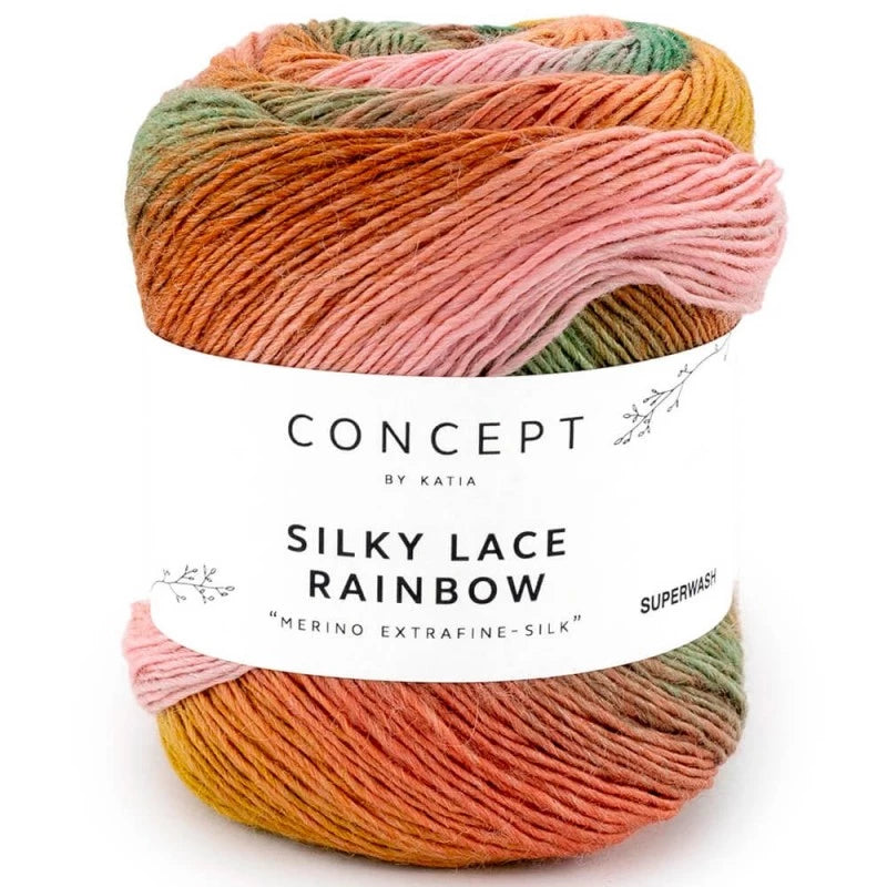 Katia Silky Lace Rainbow