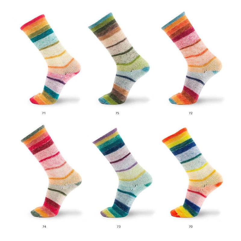 Katia Symmetric Socks & More Illusion 4-ply