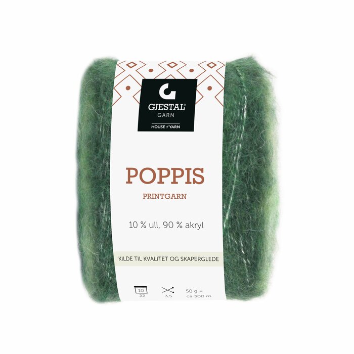 Poppis printgarn, Gjestal