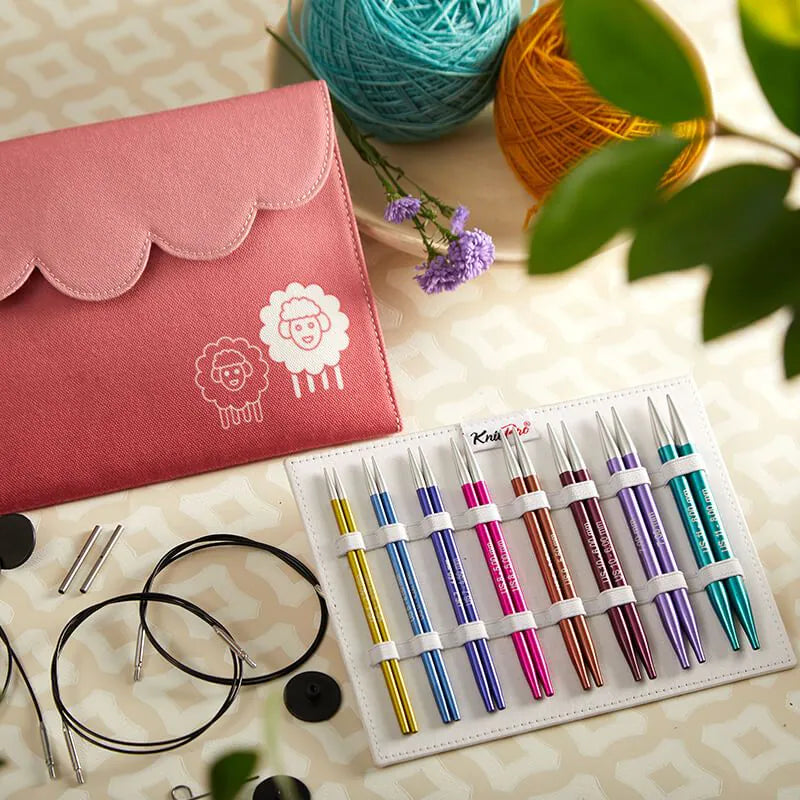 KnitPro Zing 13 cm - knitting needles set