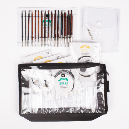 Interchangeable Circular Needles Deluxe Set, Drops