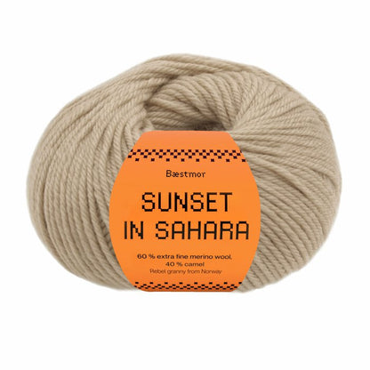 Sunset in Sahara