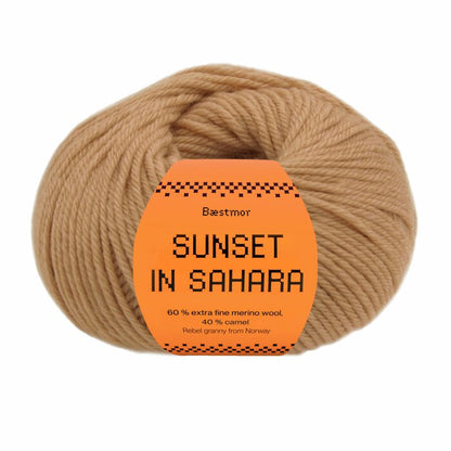 Sunset in Sahara